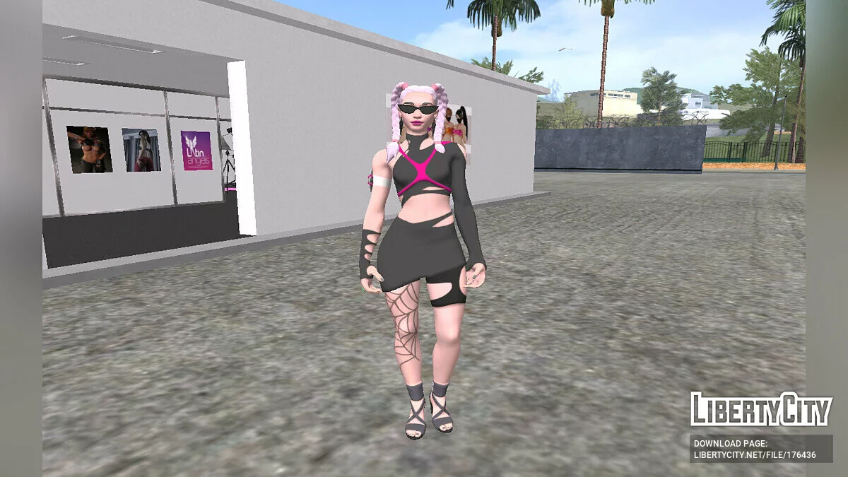 Sabina из Fortnite / GTA San Andreas
