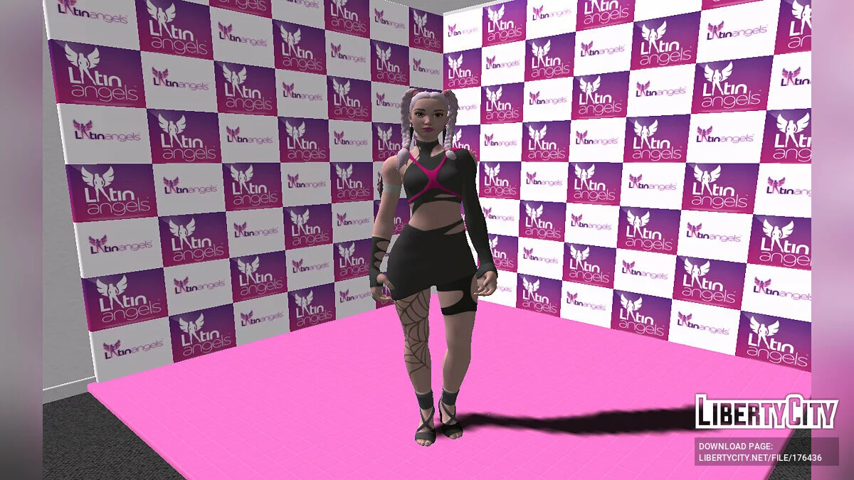 Sabina из Fortnite / GTA San Andreas