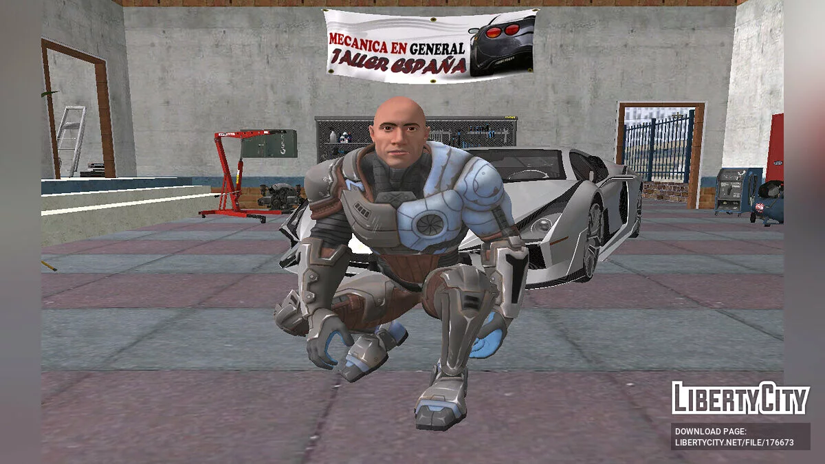 Скала из Fortnite / GTA San Andreas