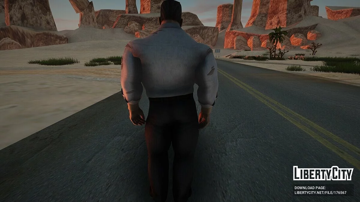 Стивен Армстронг из Metal Gear Rising: Revengeance / GTA San Andreas