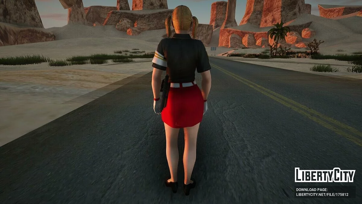 Тина в форме / GTA San Andreas