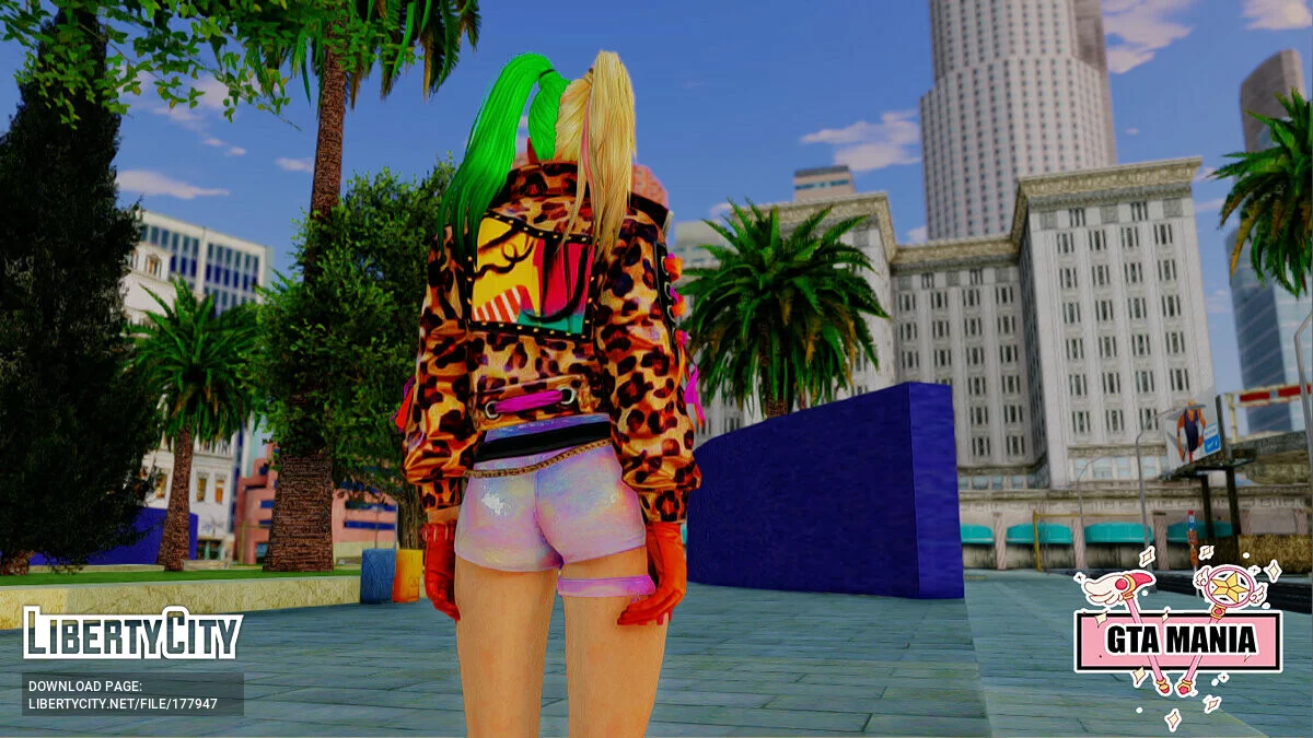Anitta из Garena Free Fire / GTA San Andreas