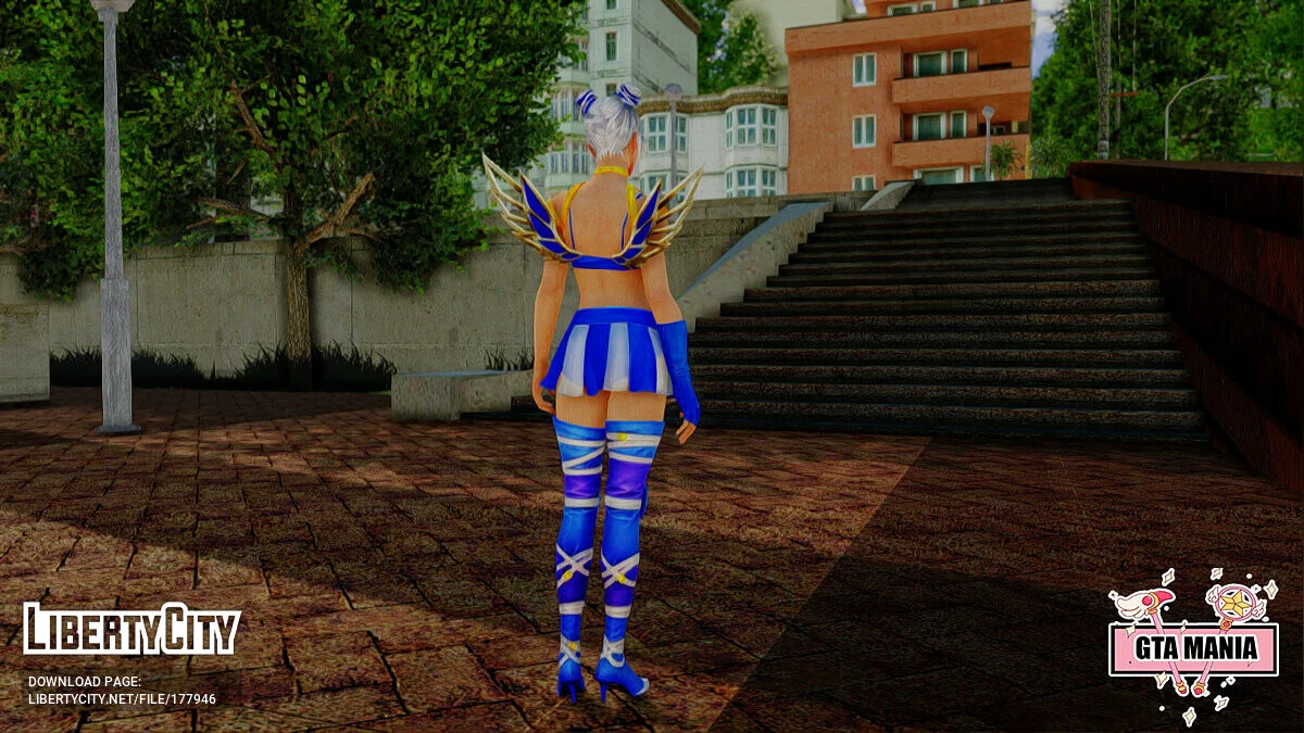 Anitta Tropa из Garena Free Fire / GTA San Andreas