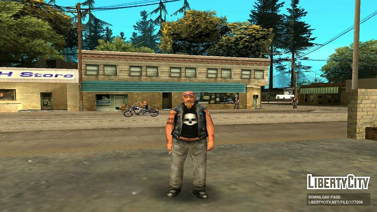 Байкеры из GTA Vice City / GTA San Andreas