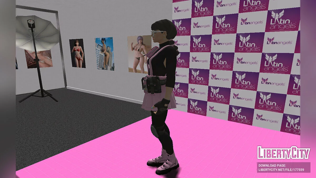 Чика из Fortnite (Pink) / GTA San Andreas