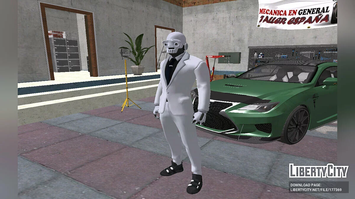 Ghost Henchmen из Fortnite / GTA San Andreas