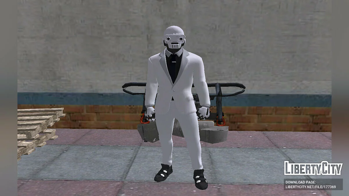 Ghost Henchmen из Fortnite / GTA San Andreas
