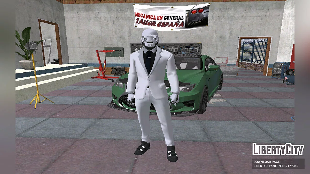Ghost Henchmen из Fortnite / GTA San Andreas