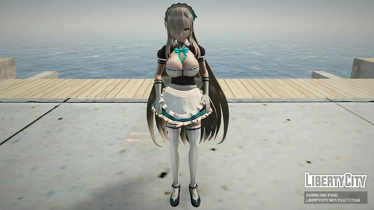 Ichinose Asuna из Blue Archive / GTA San Andreas