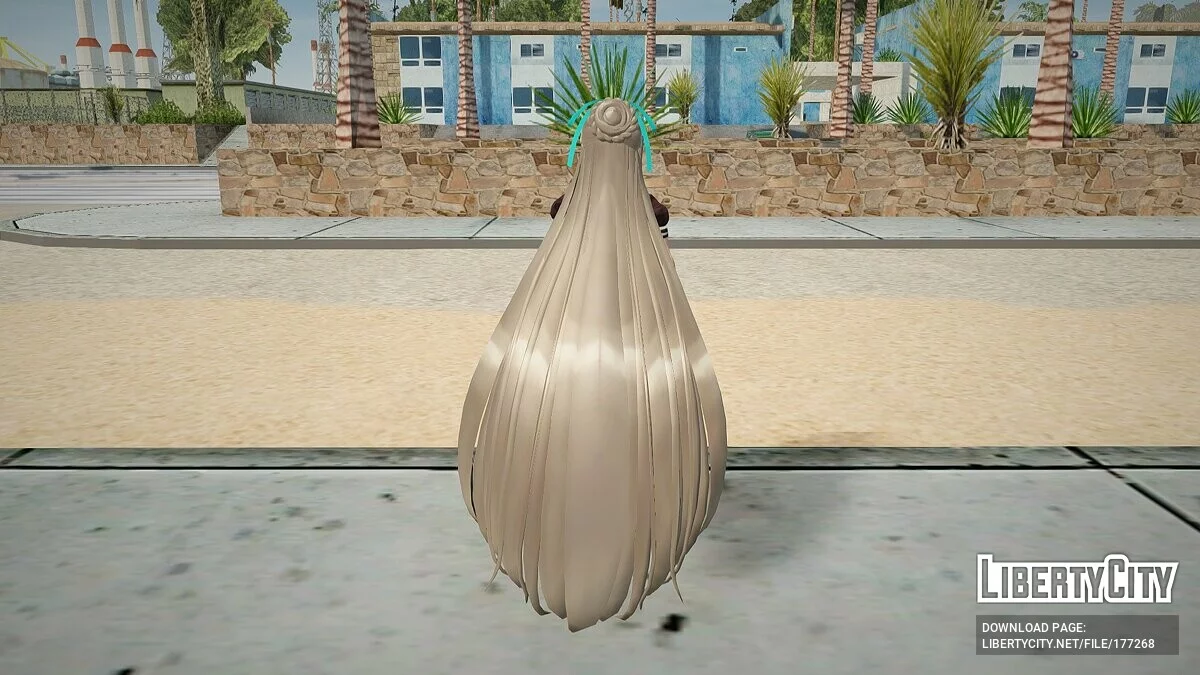 Ichinose Asuna из Blue Archive / GTA San Andreas