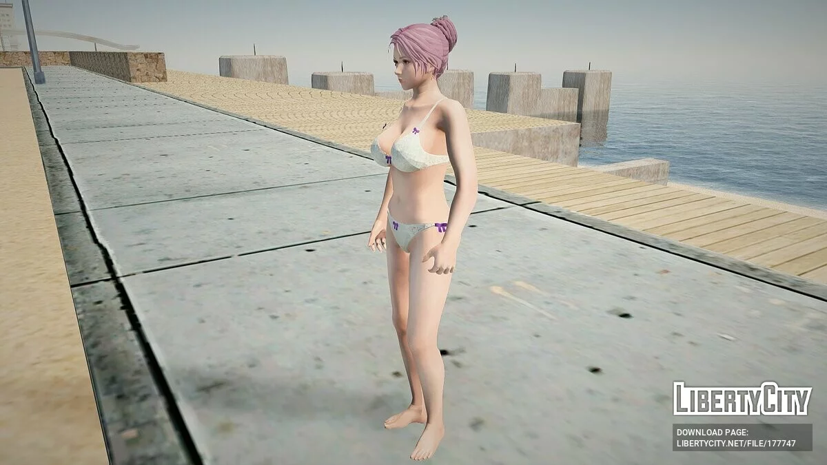 Элиза в нижнем белье / GTA San Andreas