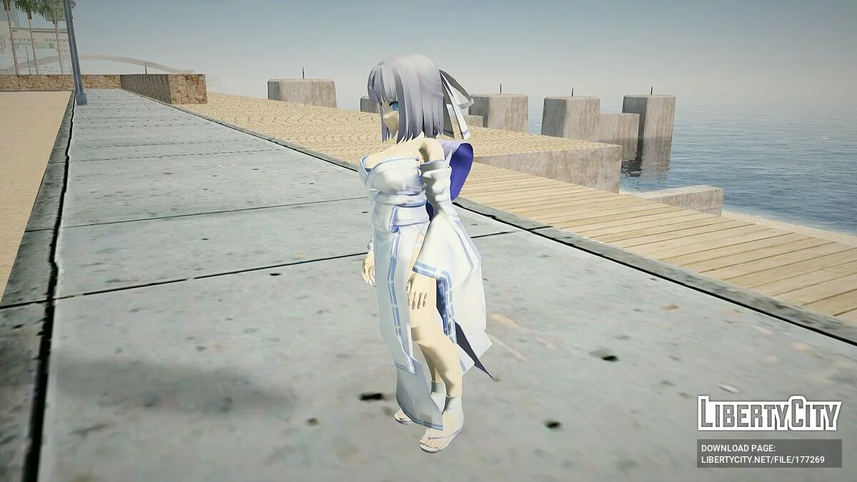 Юми из Senran Kagura / GTA San Andreas