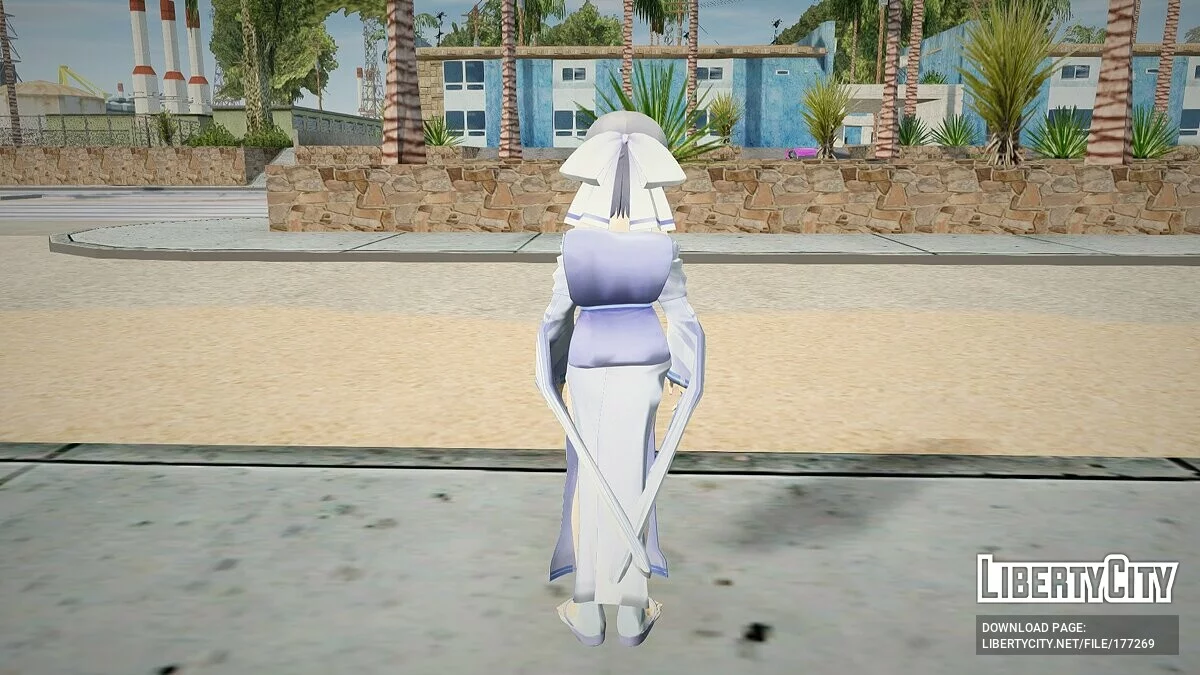 Юми из Senran Kagura / GTA San Andreas