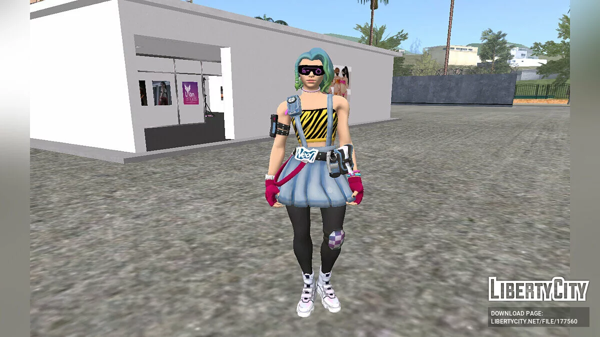 Камео из Fortnite / GTA San Andreas
