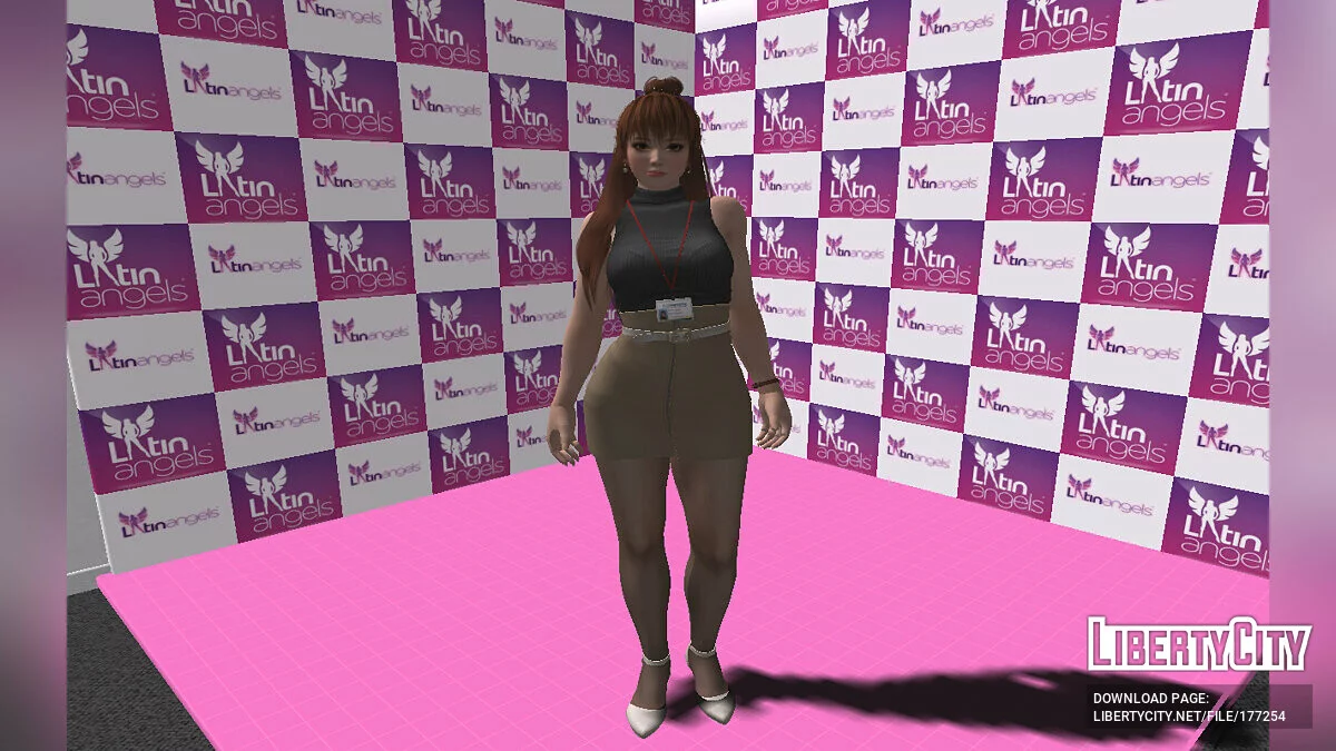 Касуми в офисной одежде / GTA San Andreas