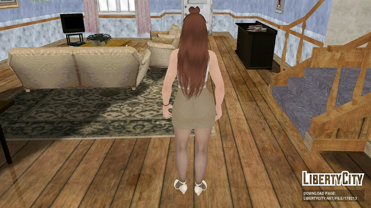 Касуми в офисной одежде / GTA San Andreas