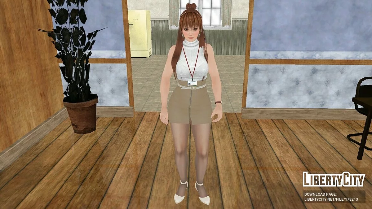 Касуми в офисной одежде / GTA San Andreas