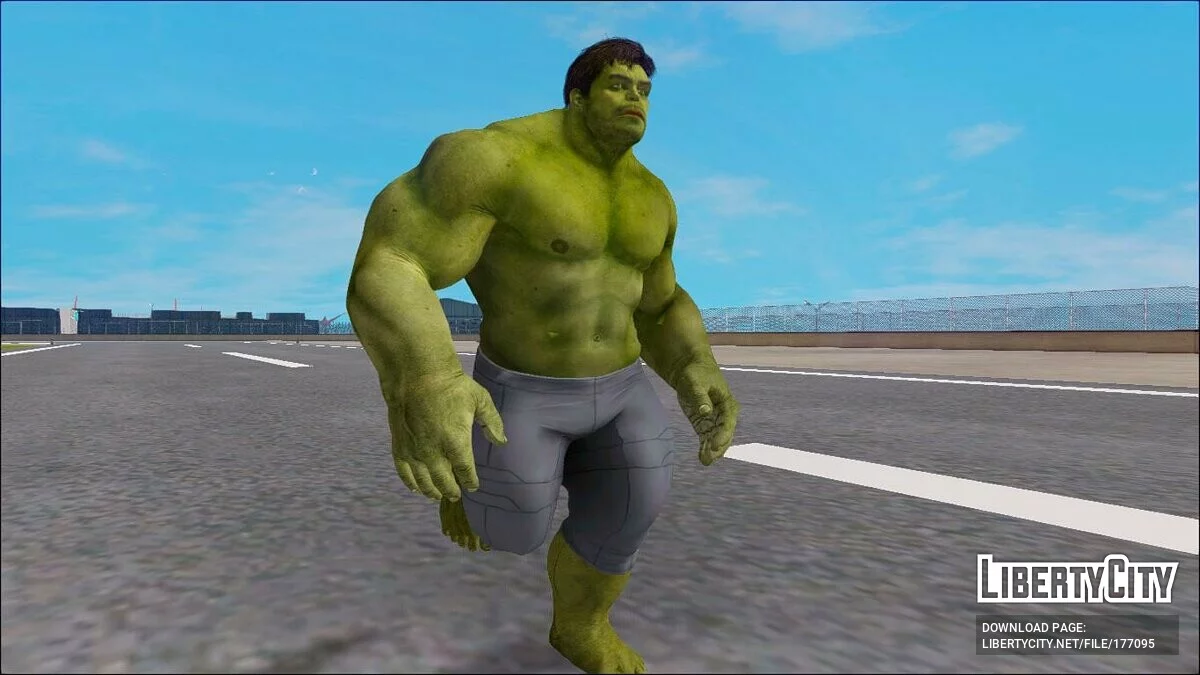 Халк из Мстители Марвел / GTA San Andreas