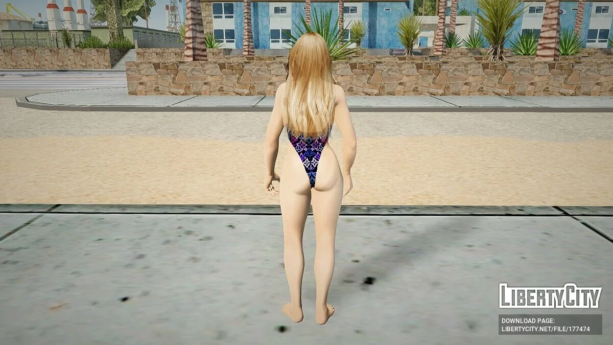 Хелена Дуглас в купальнике / GTA San Andreas