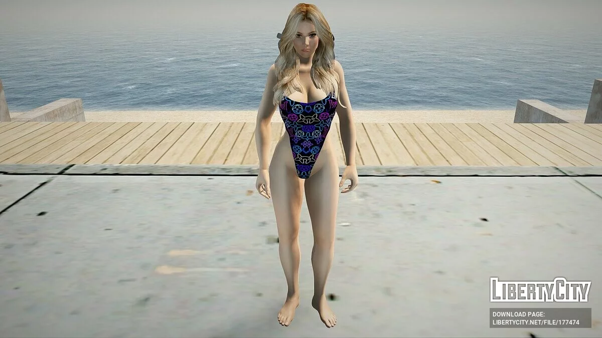 Хелена Дуглас в купальнике / GTA San Andreas