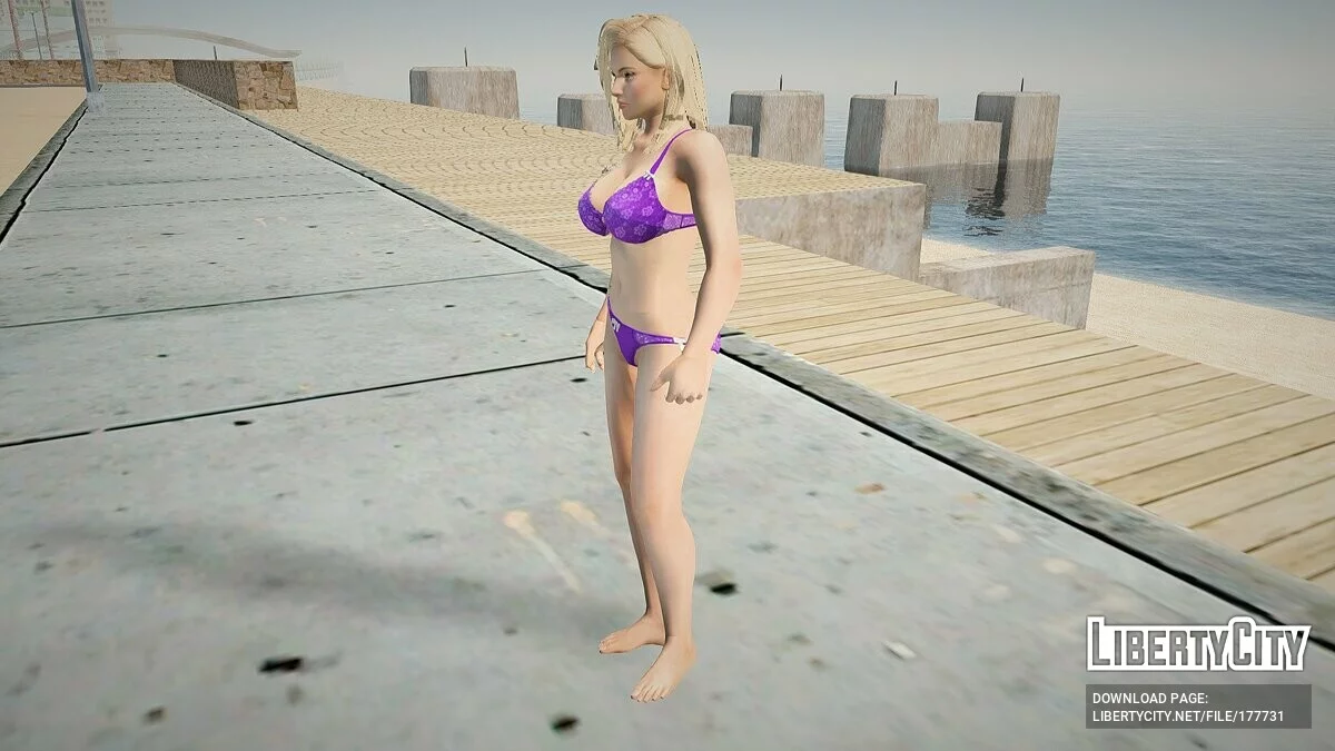 Хелена Дуглас в нижнем белье / GTA San Andreas