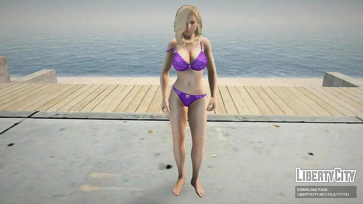 Хелена Дуглас в нижнем белье / GTA San Andreas