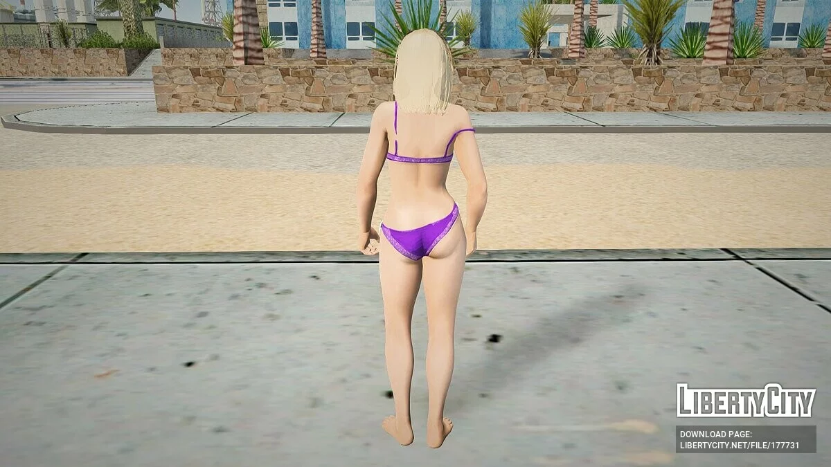 Хелена Дуглас в нижнем белье / GTA San Andreas