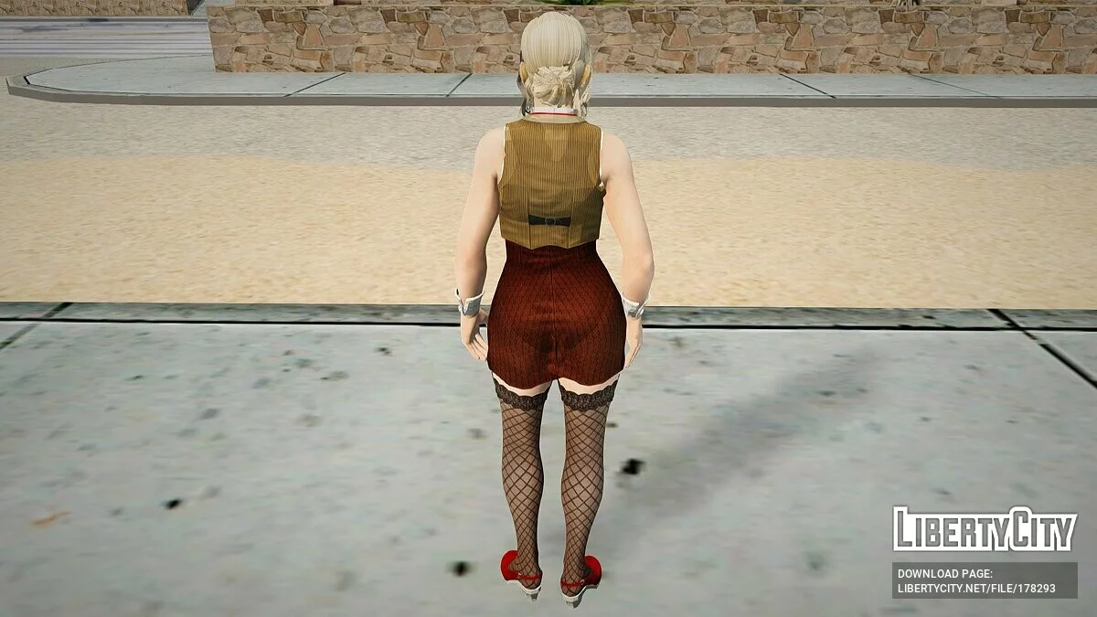 Хелена Дуглас в школьной форме / GTA San Andreas