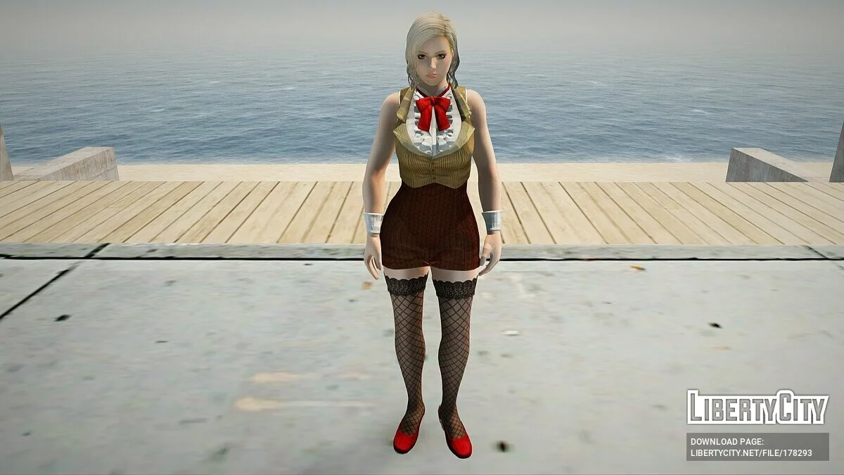 Хелена Дуглас в школьной форме / GTA San Andreas