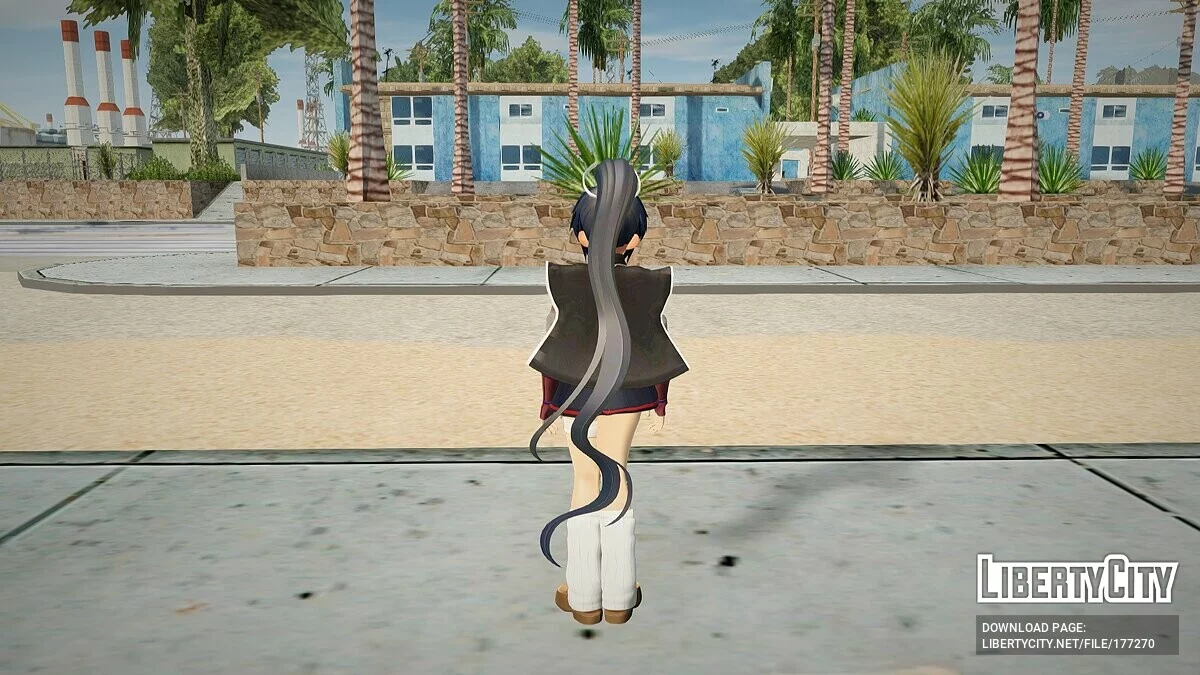 Хомура из Senran Kagura / GTA San Andreas