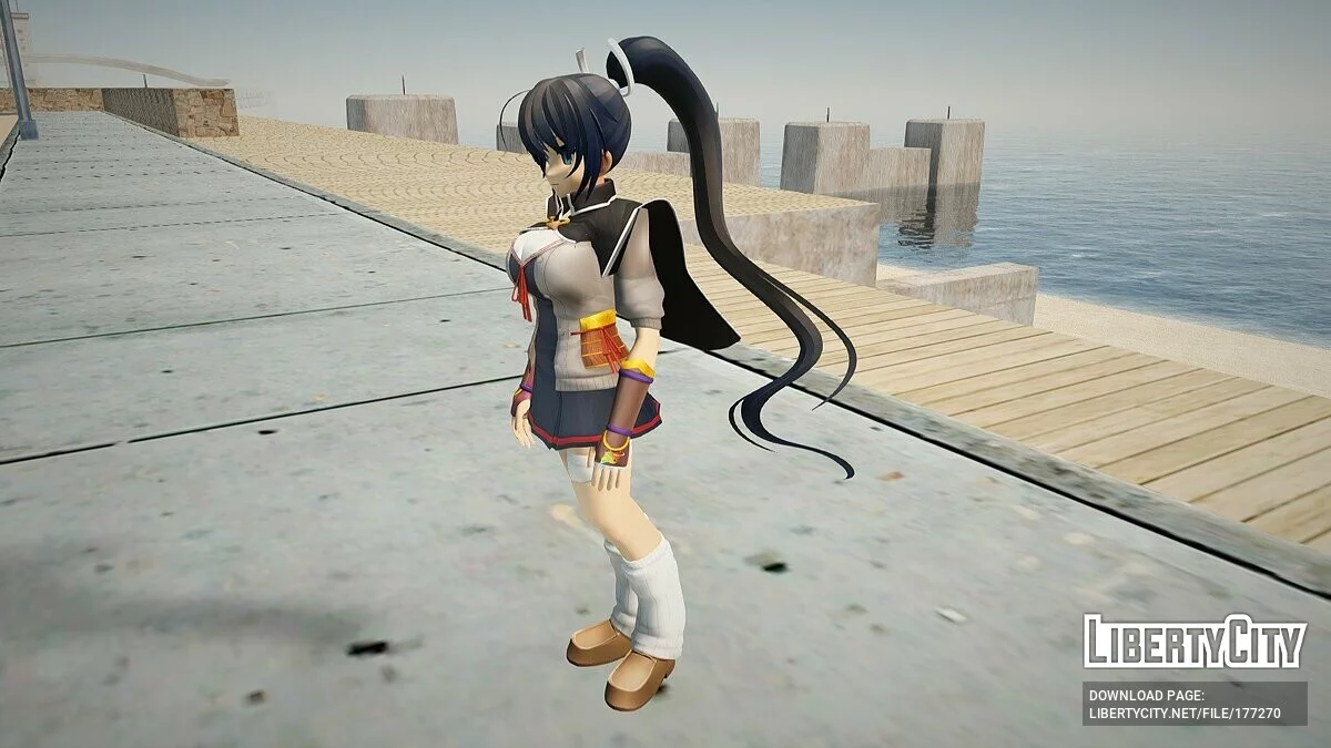 Хомура из Senran Kagura / GTA San Andreas
