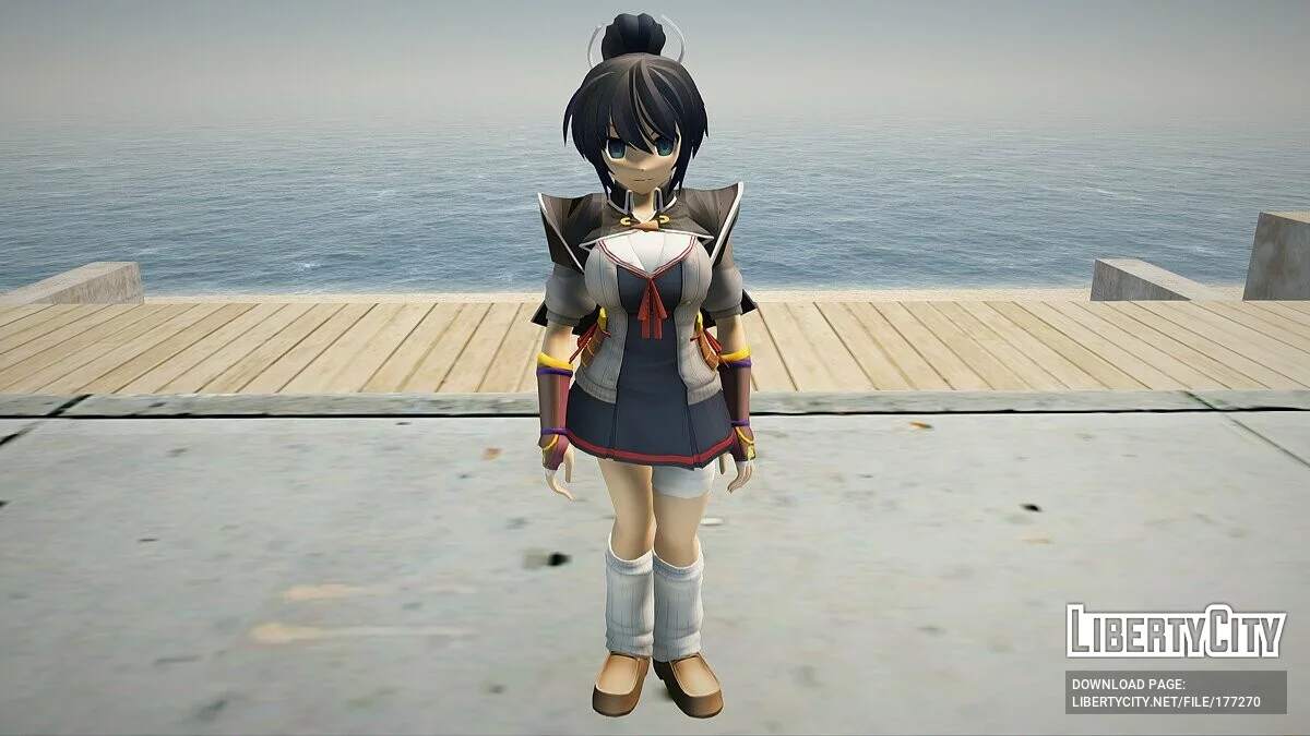 Хомура из Senran Kagura / GTA San Andreas