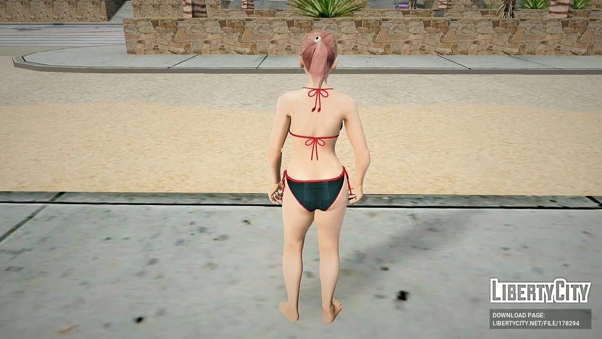 Хонока в бикини / GTA San Andreas