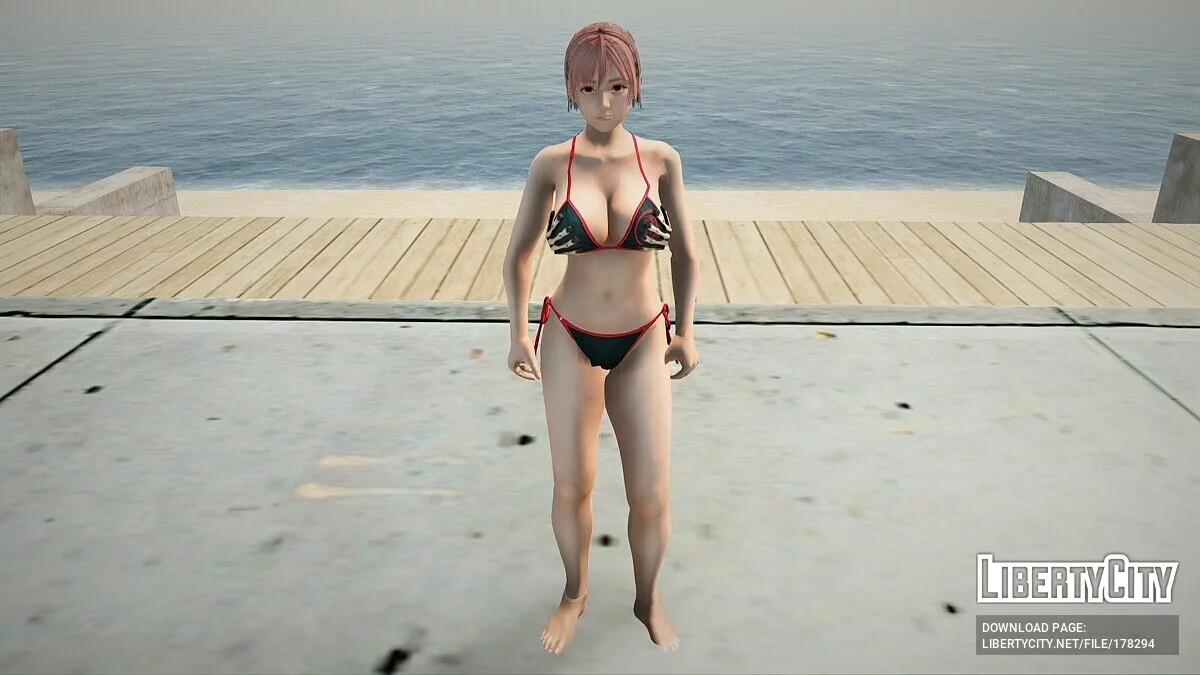 Хонока в бикини / GTA San Andreas