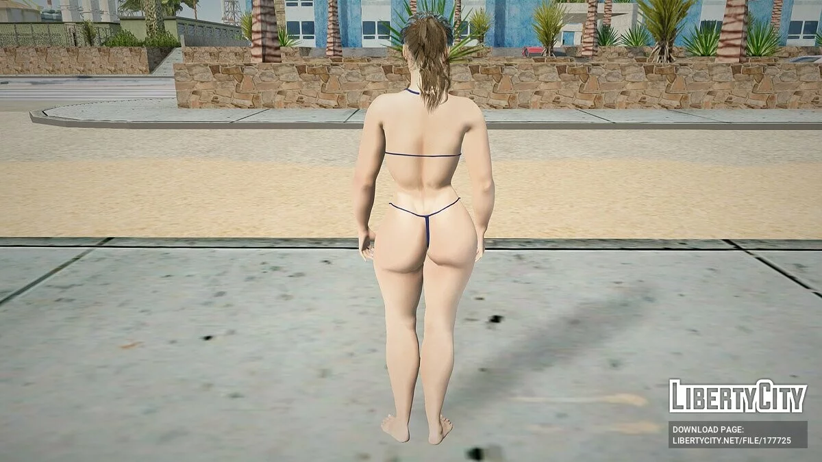 Клэр Редфилд в бикини / GTA San Andreas