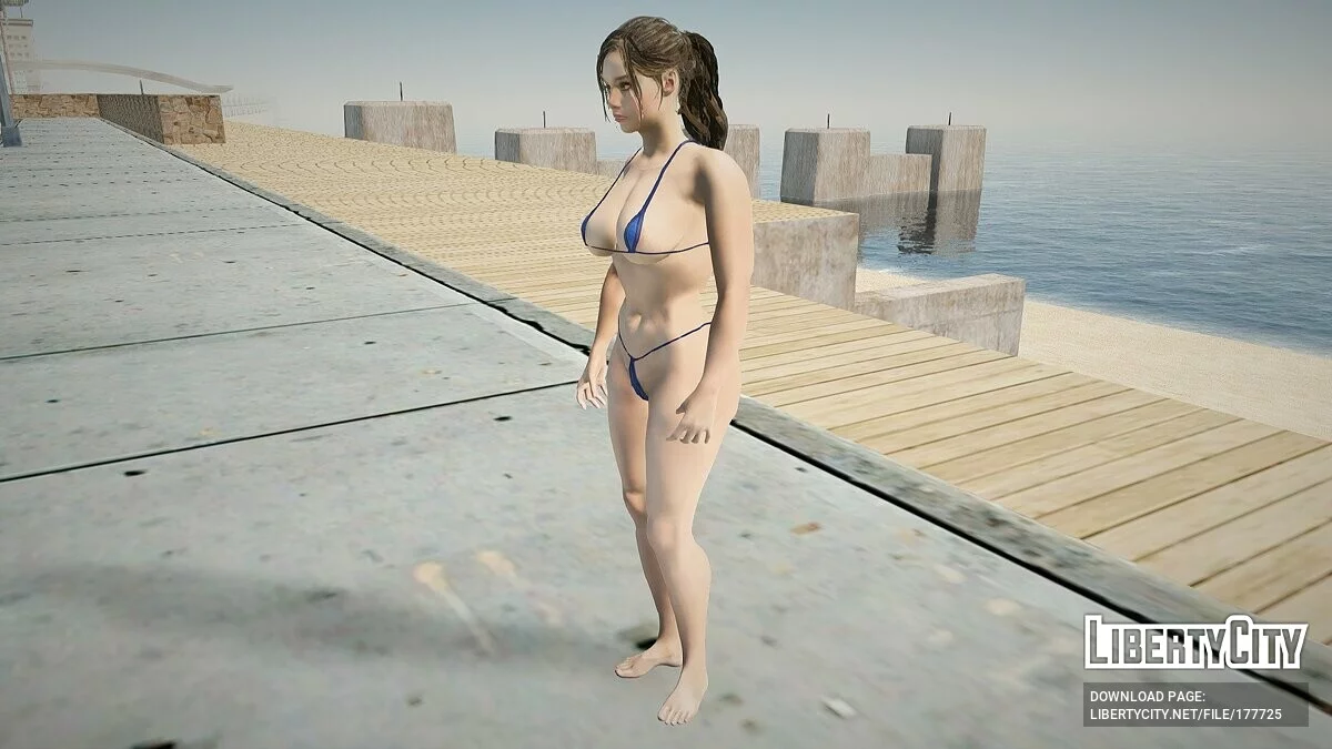 Клэр Редфилд в бикини / GTA San Andreas