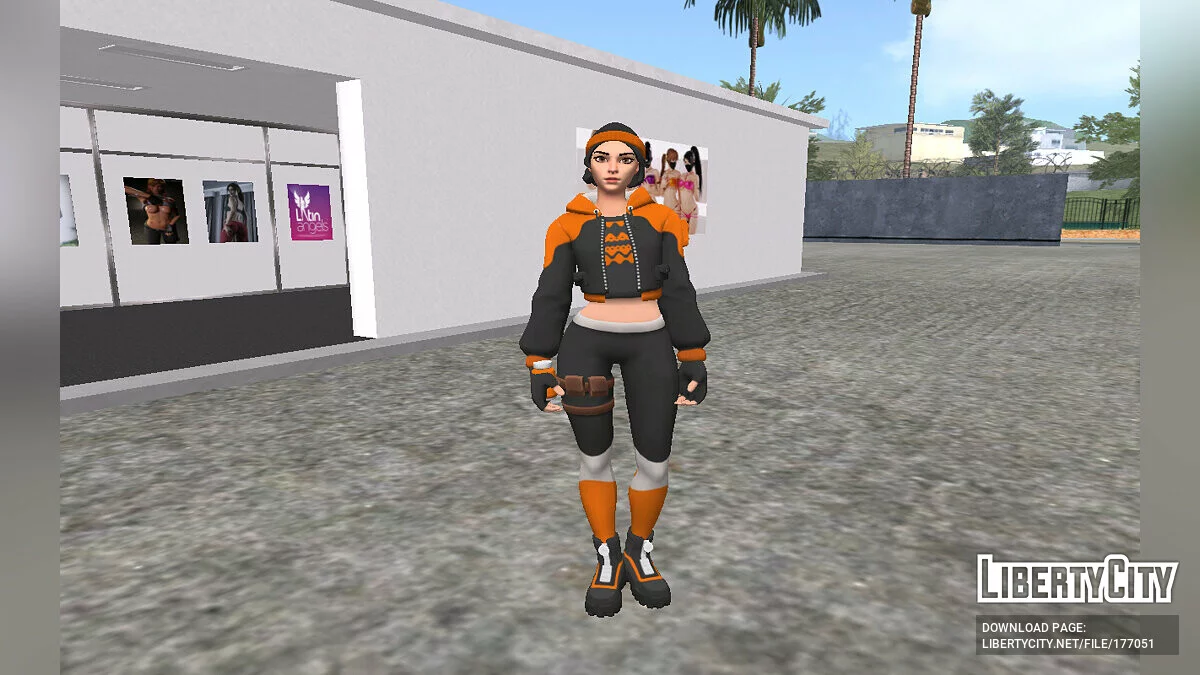 Корица из Fortnite / GTA San Andreas
