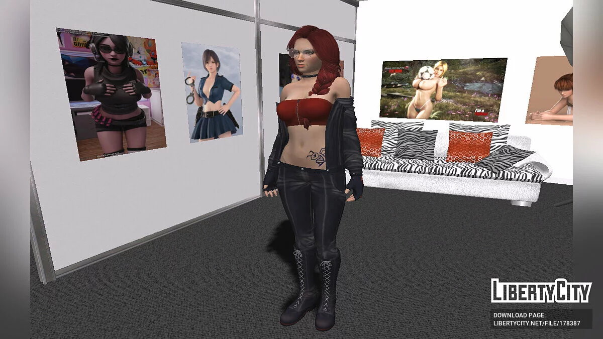 Мила - Desing Contest DOA6 / GTA San Andreas