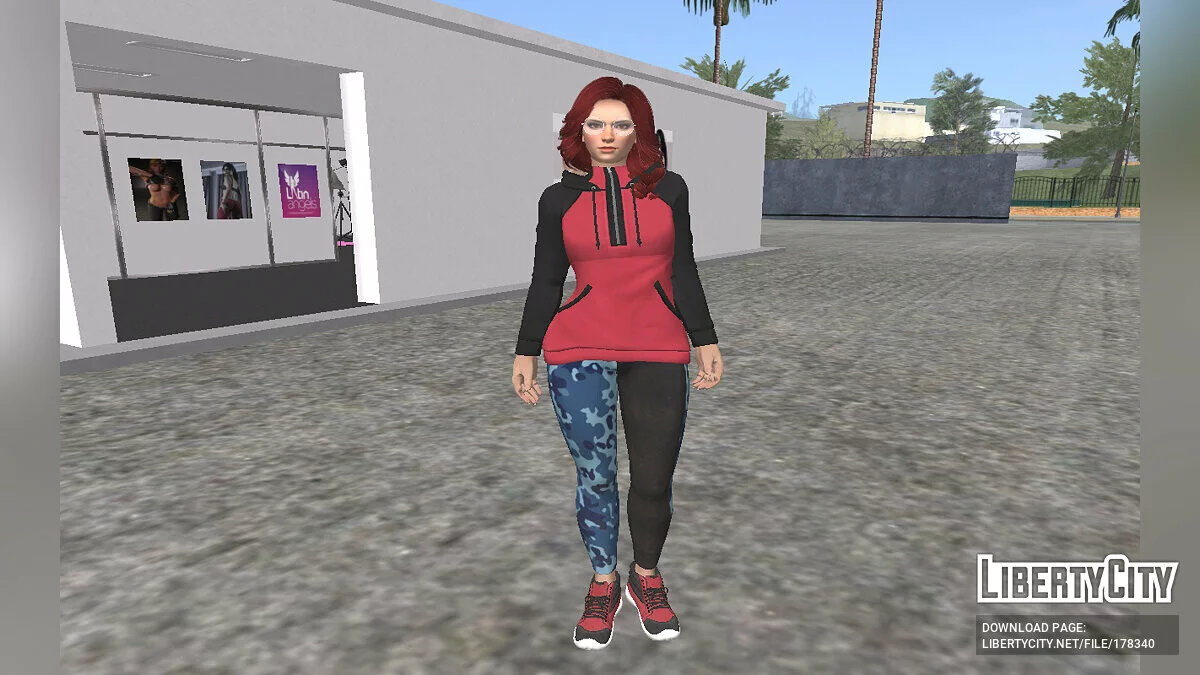 Мила - костюм 010 Sport / GTA San Andreas