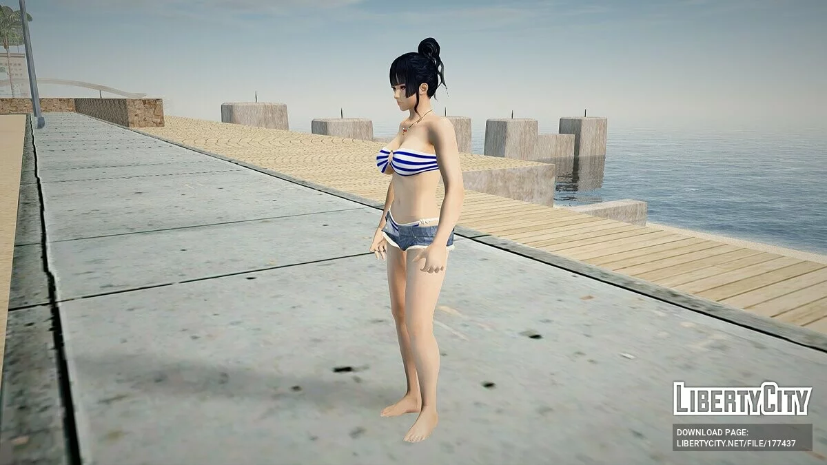 Ниотенгу в бикини / GTA San Andreas