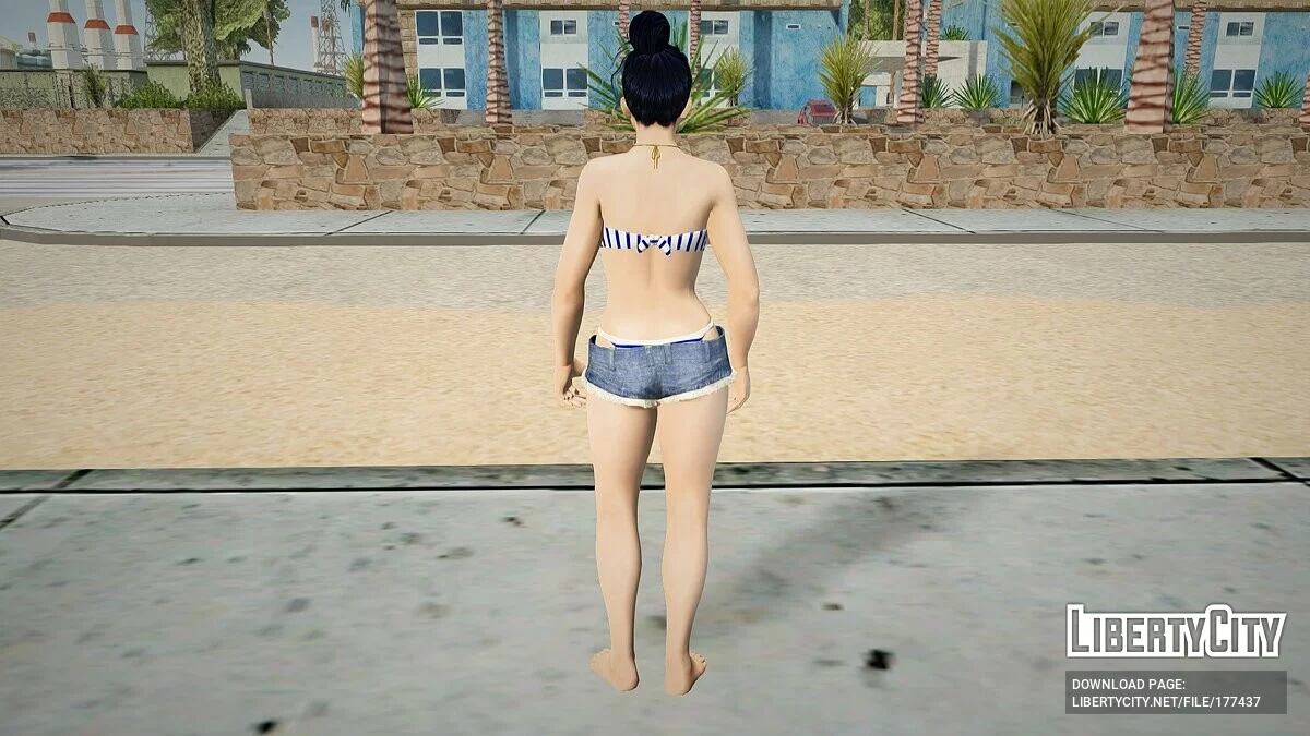 Ниотенгу в бикини / GTA San Andreas