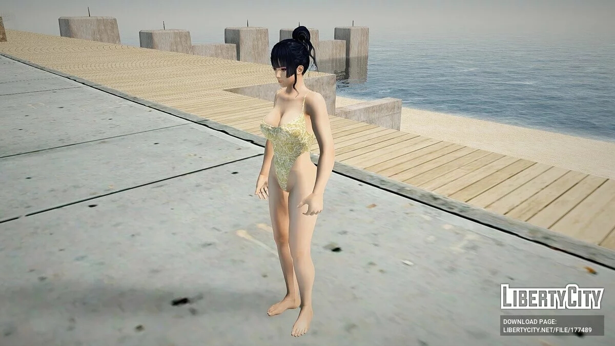 Ниотенгу в купальнике / GTA San Andreas