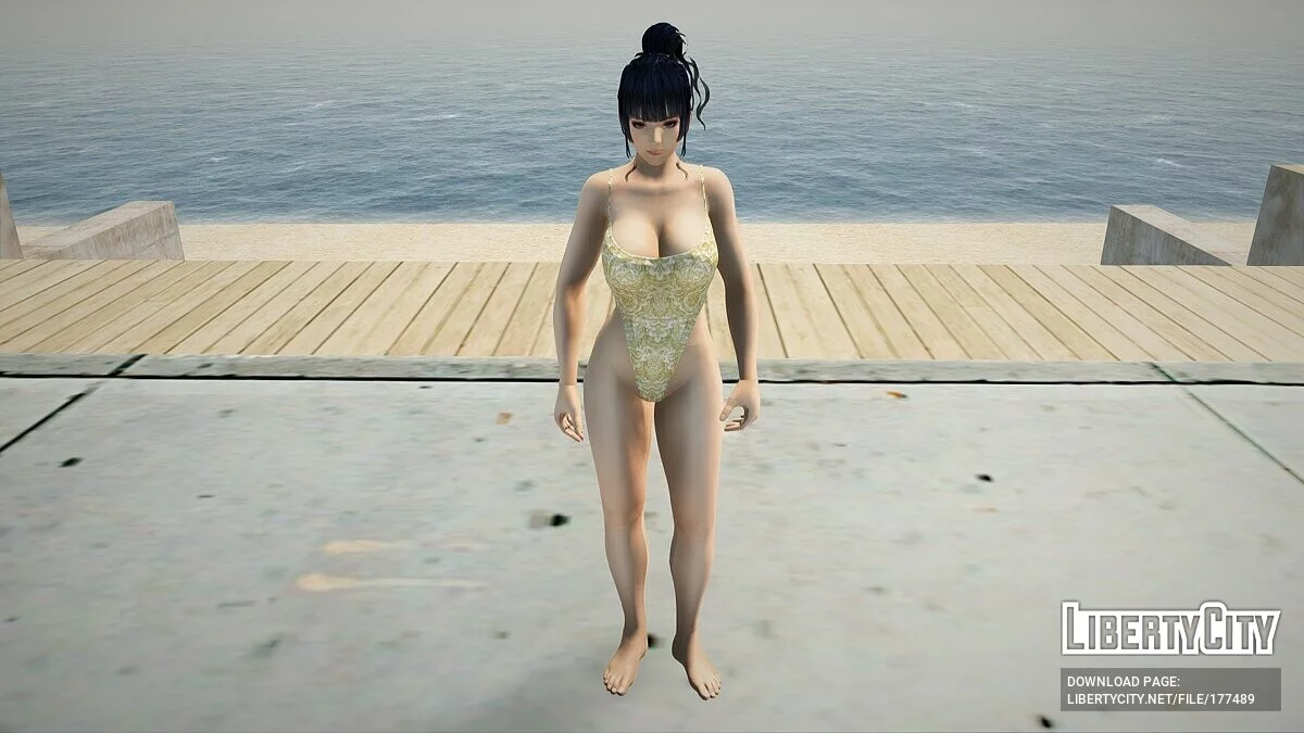 Ниотенгу в купальнике / GTA San Andreas
