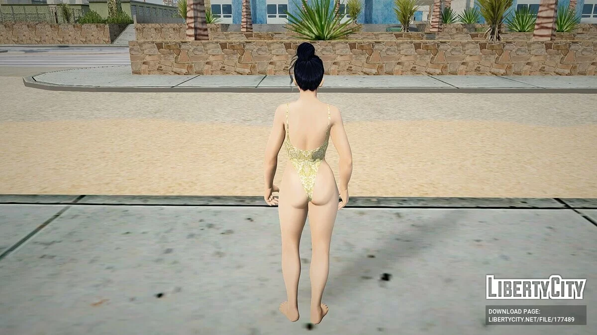 Ниотенгу в купальнике / GTA San Andreas