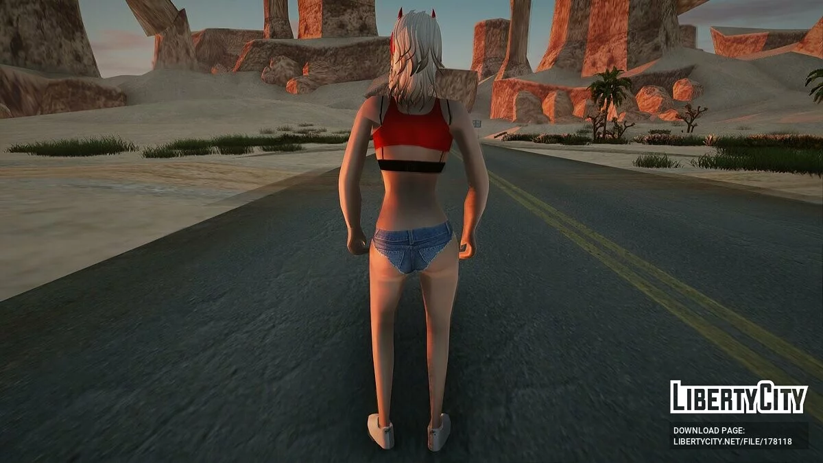 Сексуальная девушка / GTA San Andreas