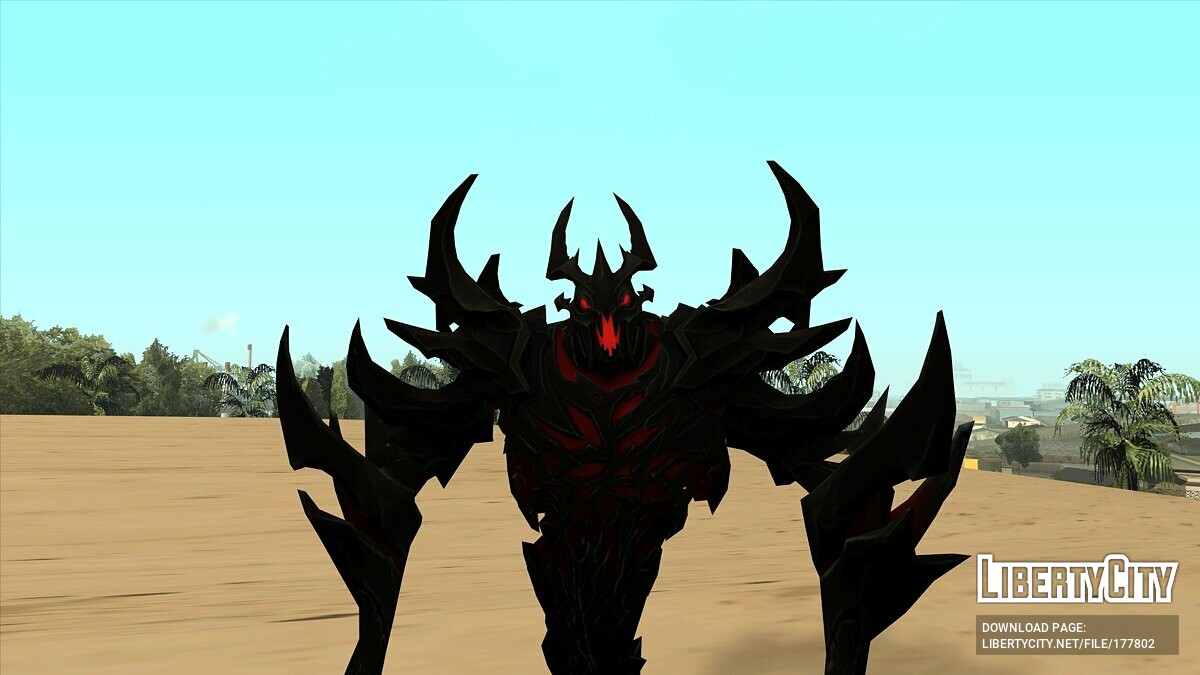 Скачать Shadow Fiend from Dota 2 для GTA San Andreas