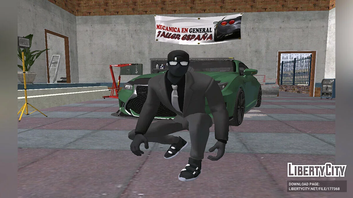 Shadow Henchmen из Fortnite / GTA San Andreas