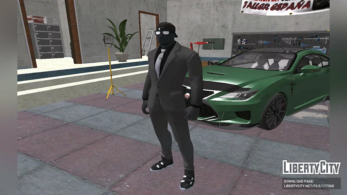 Shadow Henchmen из Fortnite / GTA San Andreas