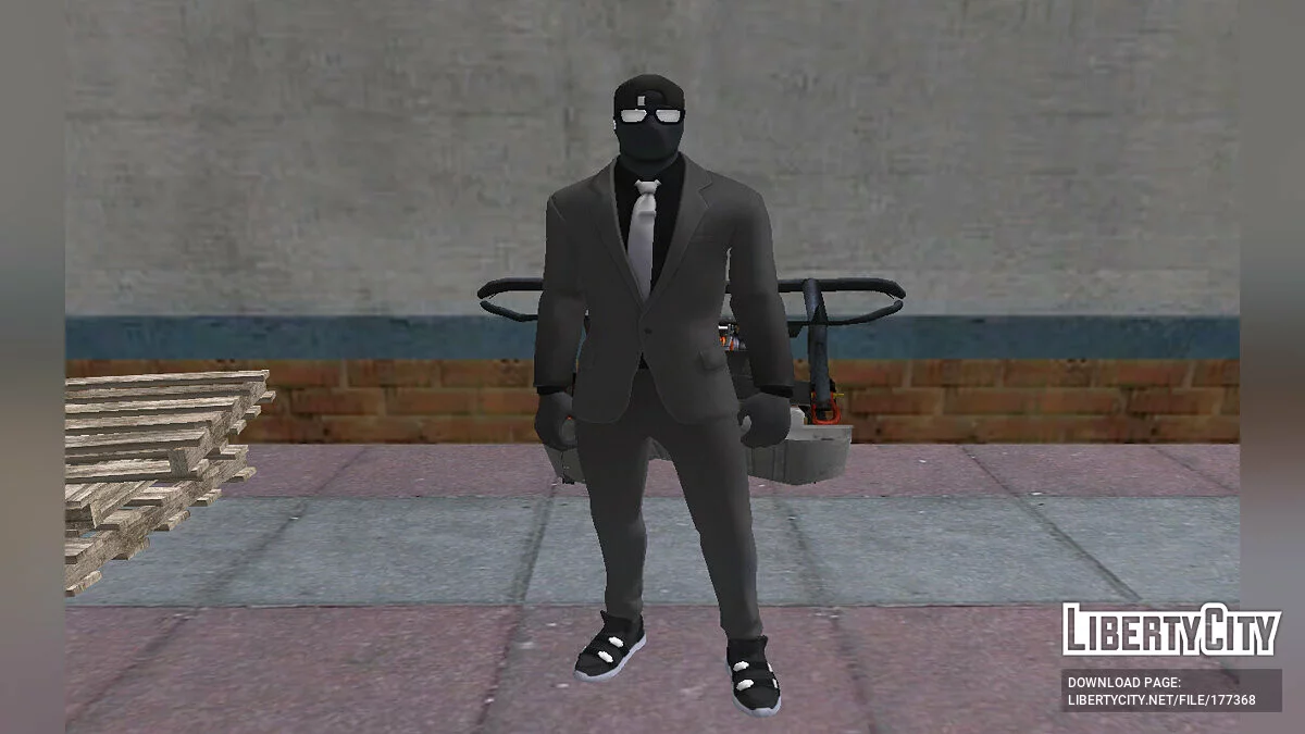 Shadow Henchmen из Fortnite / GTA San Andreas