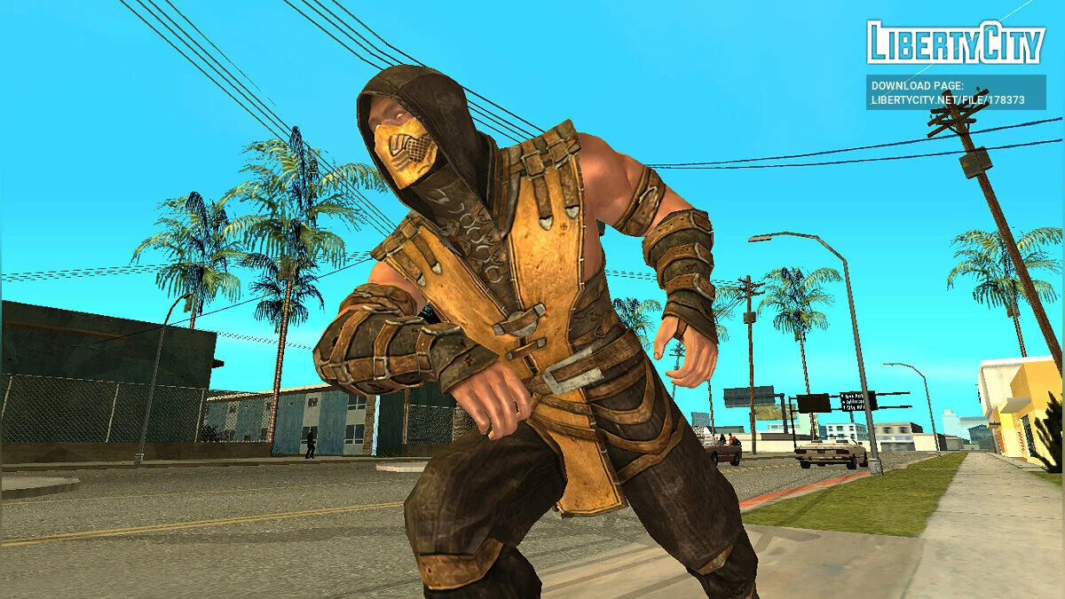 Скорпион (МКХ) / GTA San Andreas